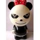 Custom  panda feature plastic toy,ROHS certificated hot selling factory customized toy