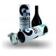 Custom Tinplate Lid Kraft Paper tube packaging Composite Wine Cans Embossing