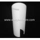 Half cylinder frosted glass lampshade