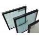 Double Silver Low E Insulated Glass , Energy Saving Building Glass Thickness Customized