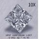1.1 Ct Princess Cut Lab Grown Diamond Jewelry D VVS2 HPHT Lab Grown Diamond