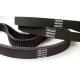 Heat / Oil Resistant Industrial Timing Belts Rubber Material Black Color