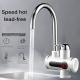 Deck Mounted Electric Hot Water Tap Instant 2-3L/Min 3KW For Kitchen