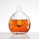 Custom Make Brandy Glass Bottle With Cap 250ml 500ml 750ml For Beverage Customization