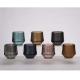 CE Spray Paint Votive Glass Jar Candle Holders For Business Promotion