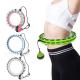 Unisex Adjustable Weighted Fitness Hoop Comprehensive Fitness Exercise