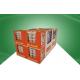 Glossy / Matt PP Laminated Cardboard Paper Dump Bin Display for Retail Food
