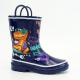 BSCI Kids Dinosaur Rain Boots , Scratch Resistant Rubber Boots With Handles