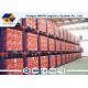 TUV Heavy Duty Steel Storage Racks Bottom Level For Lowering Structure Costs