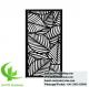 Architectural Metal Screen Aluminum Screens With Laser Cut Pattern For Fence For Garden