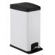 Stainless Steel Kitchen Garbage Can With Foot Pedal  Waste Bin Dustbin for Office