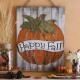 Custom Pumpkin Pattern Personalised Wooden House Plaques Wall Hanging