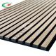 SGS Fireproof Wood Acoustic Wall Panels Melamine Finish Polyester