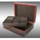 Brown High Quality Painting Wooden Jewelry Collection Boxes