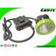 50000lux Brightness Rechargeable LED Mining Cap Lights for Hunting Headlamp Use 11.2Ah Li-ion Battery