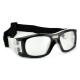 UV Protection Water Sport Goggles Polarized Lens Clear Color With Head Strap