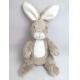 Cute Soft Fluffy Fat Bunny Plush Toys Custom Stuffed Long Ear Rabbit Toys For Children Gift