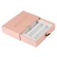 Recyclable Custom Cosmetic Packaging Box Sliding Drawer Essential Oil Paper Box With Plastic Tray