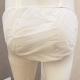 Hygiene Protective Disposable White PP Non Woven Underpants With Double Crotch
