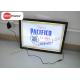Wooden Framed Slim LED indoor light Signs for Display and Advertising