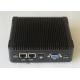 Fanless Embedded Industrial Fanless Mini PC 2GB 4GB 8GB RAM Optional Low Power Consumption