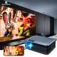 WiFi HD Video Mobile Phone Mini Projector 12V With Synchronize