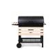 Modern Style Korean Outdoor Island Kitchen Charcoal BBQ Grills with Large Capacity and BBQ