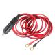 1M Spt-2 12V 24V Solar Power Cable Car Cigarette Lighter Male Adapter To 2 Ring Terminal