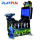 Adult 2 players arcade coin operated vibration Aliens gun shooting simulator game machine