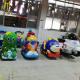 Hansel fiberglass fish amusement park games train kiddie rides for sale