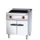 Commercial Restaurant Electric Standing Lava Rock Grill With Cabinet Eco-friendly 6KW