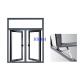 Customized Double Glazed Aluminium Windows And Doors For House Developers For Poland Market