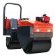 Road Construction Double Drum Roller 850kg Impact Compactors with 45L Water Tank Capacity