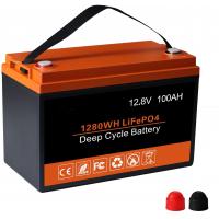 LFP Solar Energy Storage Battery 100AH 12V Rechargeable Lithium Battery BMS
