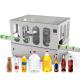 Champagne Wine Soda Bottle Filling Machine Washing Filling Capping 3-in-1 Machine