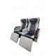 High Density Cushion Luxury Coach Seats , Deluxe Bus Seats Strong Steel Frame Structure