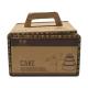 Wholesale customized cake and dessert boxes frozen food packaging baked cake boxes