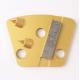 Trapezoid PCD Removal Tooling Rectangle Metal Grinding Block