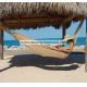 Traditional Travel Queen Size Hand Woven Mayan Hammock Without Stand For Two Person Tan