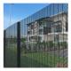 Anti Climb High Security Fencing with Powder Coated 358 Wire Mesh and Clear View