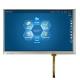 7 Inch Industrial TFT Display 40 Pin 800x480 RGB Interface With Resistive Touch Screen