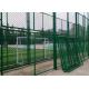 Hot Dipped Galvanized 8FT Diamond Chain Link Fence Environmental Friendly