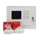 Wall Mounted Addressable Fire Alarm Control Panel 254points For Smoke Alarm System