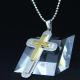 Fashion Top Trendy Stainless Steel Cross Necklace Pendant LPC397