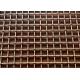 2mm Wire 10mm Hole Decorative Metal Mesh , Decorative Perforated Metal Sheet Durable