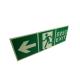 Imo Photoluminescent Safety Exit Sign Signage Board ODM