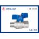 Male X Female Long Thread 1/2 DZR Brass Ball Valves