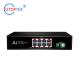 8x10/100/1000M POE 30W+1xSC Fiber port IEEE802.3af/at POE Etherent switch for CCTV Network system