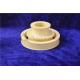 Thermal Insulation Zirconia Ceramic Components High Precision