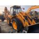 Small JCB 4CX Second Hand Backhoe Loader 2015 Year 7800KG Operating Weight